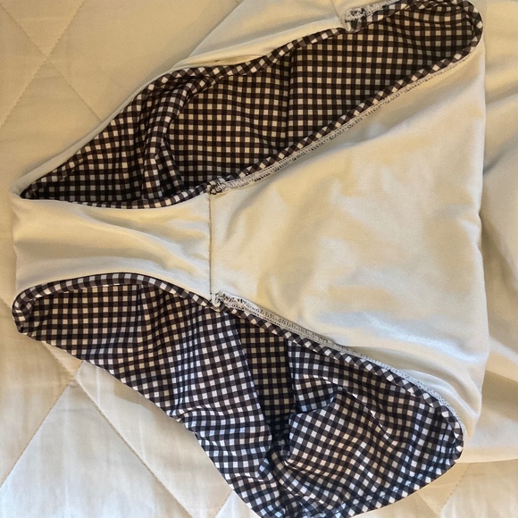 🌼 Strapless * Ruffled * Gingham SUIT 🔥 - Picture 8 of 10